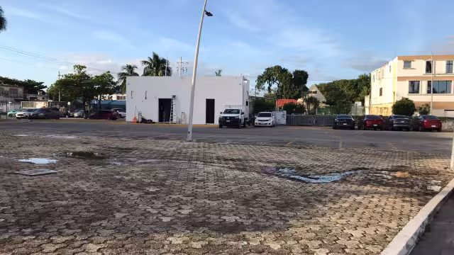 Denuncia ciudadana señala aguas negras en inmediaciones del Congreso del Estado.