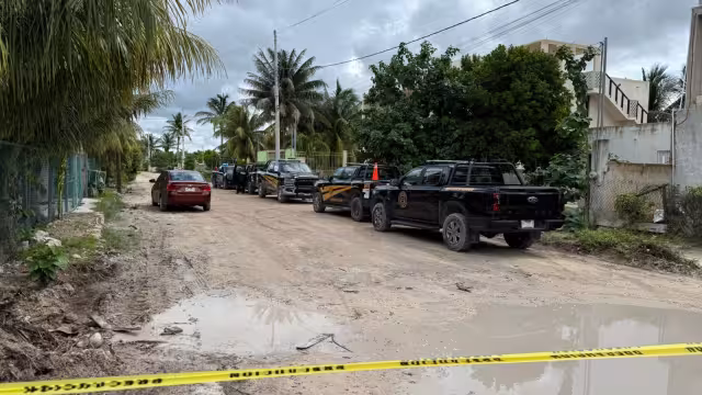 Amplia movilización de la autoridad en Chelem luego del reporte de un extranjero muerto