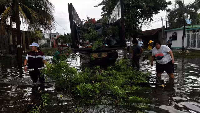 Las inundaciones en Chetumal afectaron varias zonas en la ciudad capital