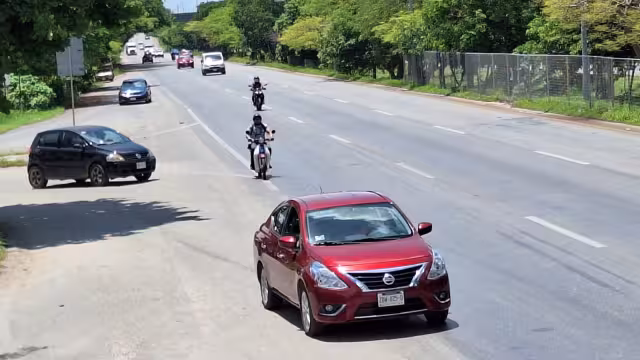 Avanzan los trabajos de mantenimiento en el Periférico de Mérida