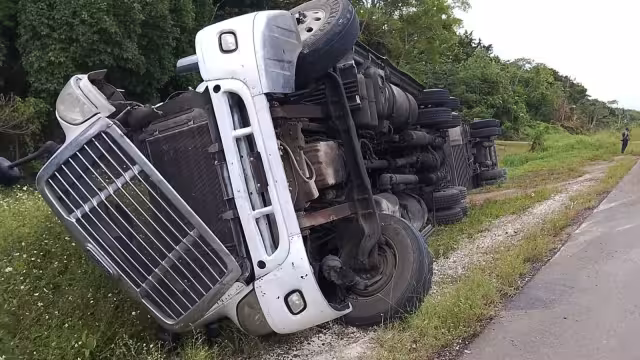 Pese al incidente, el hombre no resultó gravemente herido