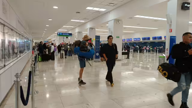 El aeropuerto de Mérida comenzó operaciones este 12 de abril con vuelos desde Monterrey.