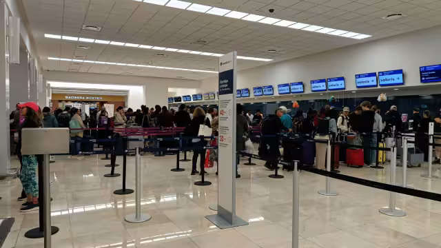 El Aeropuerto de Mérida registra buena afluencia de pasajeros