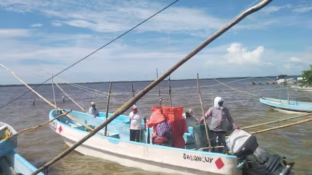 Pescadores de Sabancuy comparten sus experiencias en el oficio
