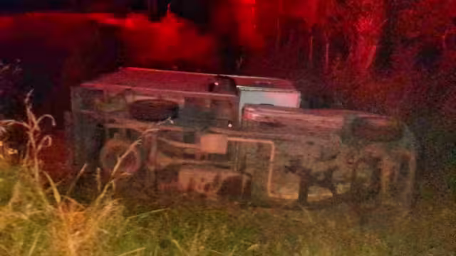 A pesar del impacto, el conductor salió ileso gracias al uso del cinturón de seguridad