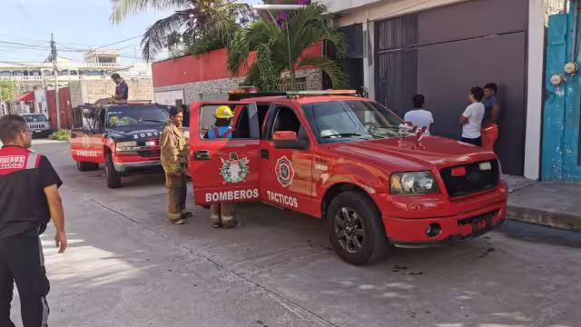 El incendio no era estructural sino de dos medidores eléctricos