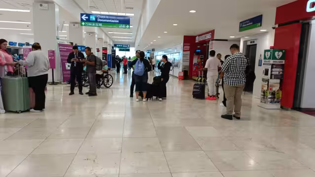 Cinco vuelos de la CDMX aterrizaron ligeramente adelantados