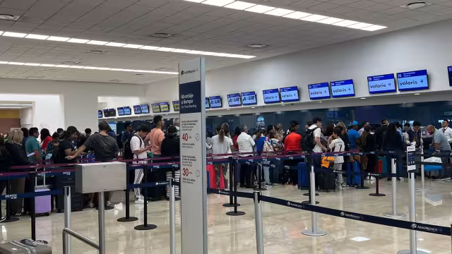 Aerus fue la única aerolínea con vuelos afectados