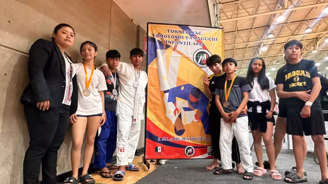 Judocas campechanos destacan en torneo “Tomoyoshi Yamaguchi” con cinco presea