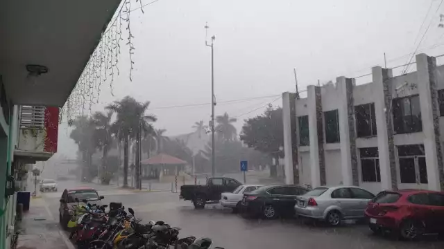 Inundaciones por fuertes lluvias en Felipe Carrillo Puerto