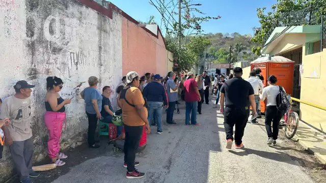 Ciudadanos no pueden emitir su voto