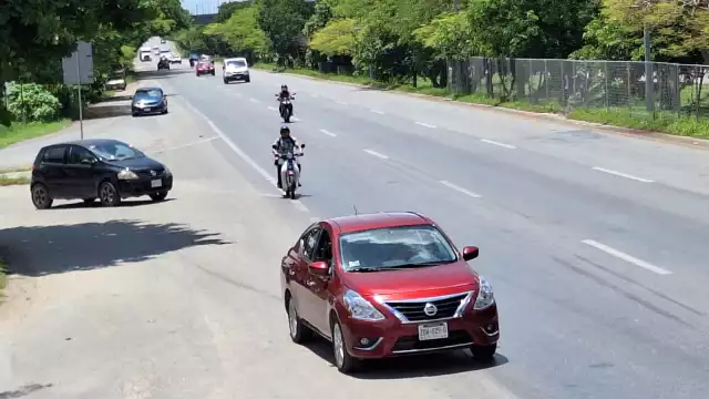 Avanzan los trabajos de mantenimiento en el Periférico de Mérida