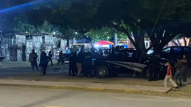Acude a la feria, donde en compañía de amigos comía xix, y comienza a convulsionar