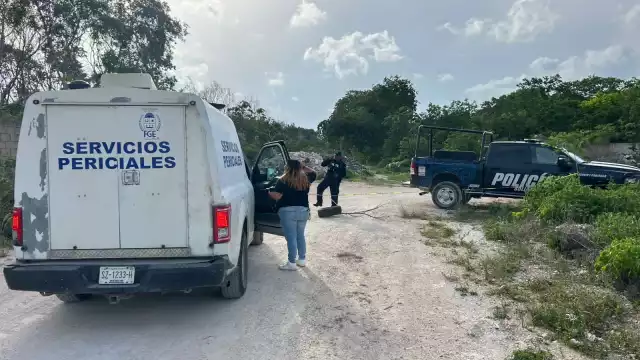 Servicios periciales se dieron al lugar para investigar los hechos