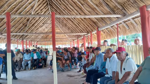 Habitantes de Presidente Juárez acordaron limpiar la zona de la red eléctrica a cambio de empleos temporales.