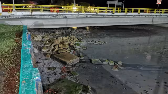 El fenómeno conocido comomarejada ciclónica inversa alertó a los habitantes