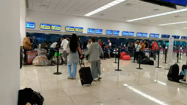 Sólo un vuelo a la CDMX ha sido retrasado en el aeropuerto de Mérida