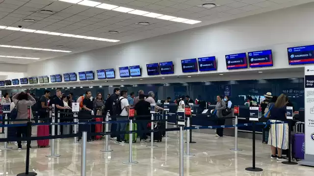 No se reportan vuelos retrasados en el aeropuerto de Mérida