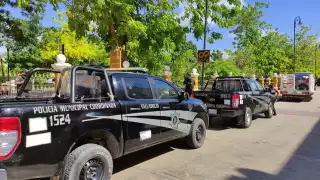 La cámara de seguridad captó el violento asalto en el expendio