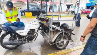 En solo unas horas de la mañana de hoy se registraron incidentes viales