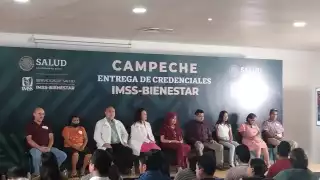  Inicia entrega de credenciales del IMSS -Bienestar en Campeche