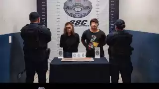 Detienen a pareja por presunto intento de robo en Villas del Sol en Cancún