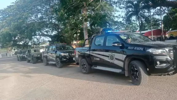 Son 16 patrullas, 8 motocicletas y 200 elementos que cuidarán a la gente Son 16 patrullas, 8 motocicletas y 200 elementos que cuidarán a la gente