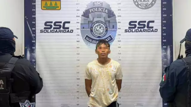 El individuo fue detenido en la colonia Colosio.