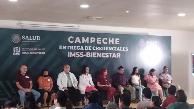 11,417 personas en Campeche ya puedes contar su credencial del IMSS-Bienestar.