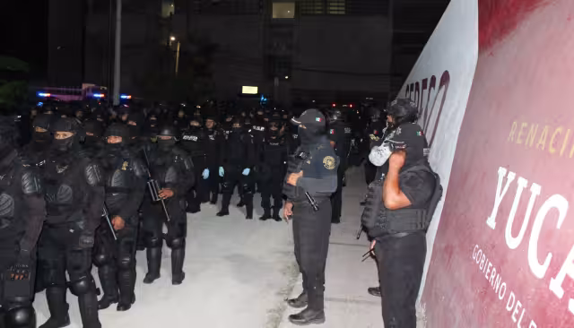 Se realizó un operativo en el Cereso de Mérida