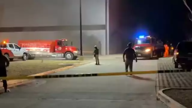 El incendio se registró durante la madrugada