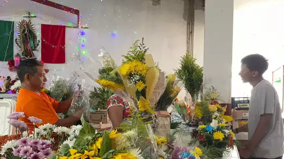 Comerciantes del Centro Histórico de Motul cuentan con una gran variedad de flores amarillas Comerciantes del Centro Histórico de Motul cuentan con una gran variedad de flores amarillas
