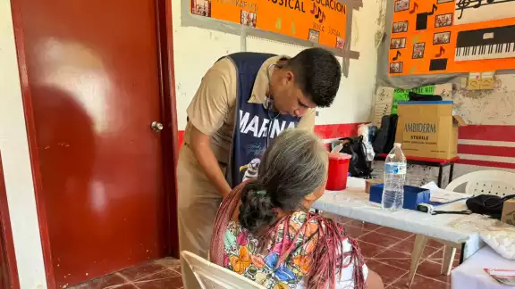 La población en general pudo recibir atención médica