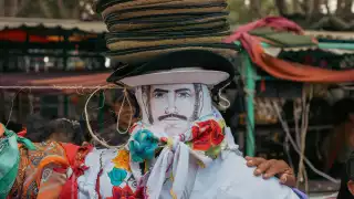 Nunkiní, Calkiní, se conserva la tradición ancestral del Caballero de Fuego y la Mestiza