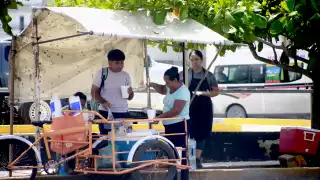 Protección Civil recomienda mantenerse hidratado.