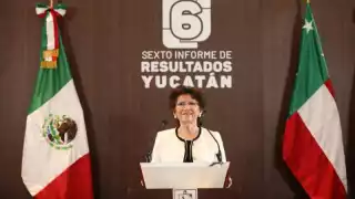 María Fritz informa sobre los resultados de la administración de Mauricio Vila en el Sexto Informe de Gobierno 