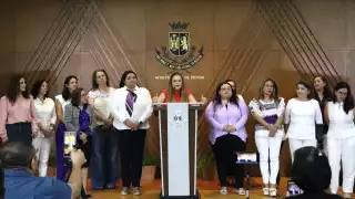 Cecilia Patrón  reafirma su compromiso de proteger a las mujeres previo al 8M  