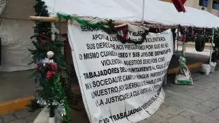  Exempleados municipales de Campeche, en espera de oficio de Codhecam   