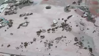 Denuncian rebosamiento de aguas negras en Bosques del Lago tras lluvias en Chetumal