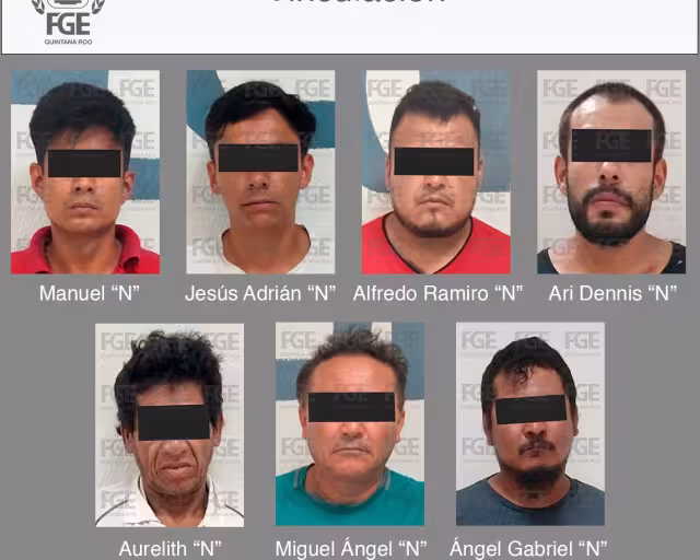 Siete hombres fueron vinculados a proceso por narcomenudeo.