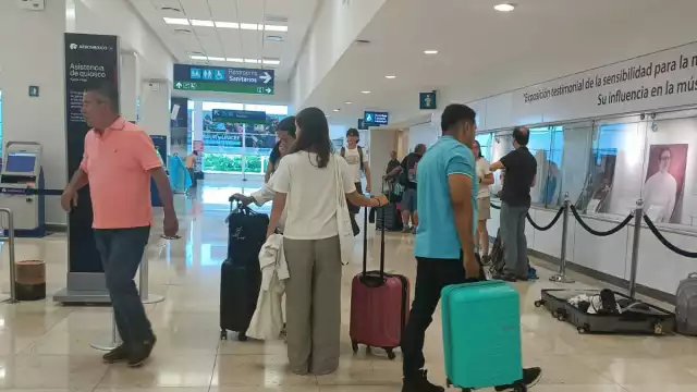 La afluencia de vuelos el día de hoy se mantiene regular