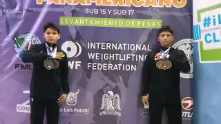 Víctor y Eduardo destacan en el Campeonato Panamericano de Levantamiento de Pesas