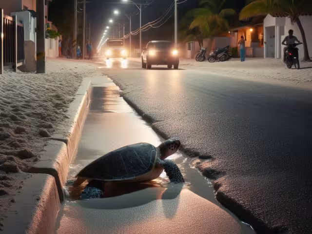 Las tres especies de tortugas marinas que generalmente desovan en Yucatán se encuentran en Peligro de Extinción
