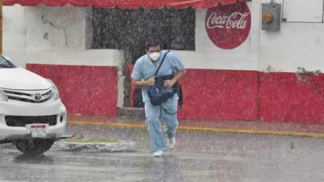 Las lluvias continuarán en Yucatán este fin de semana