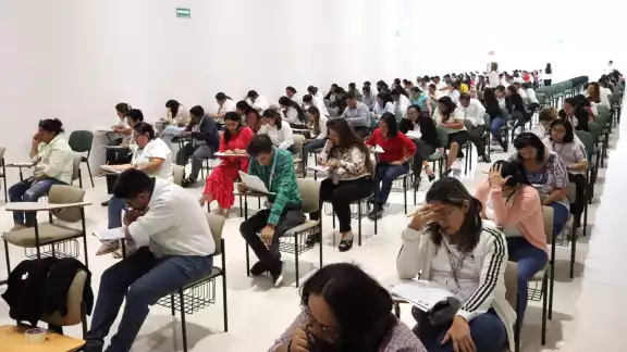 Este miércoles acudieron a presentar exámenes