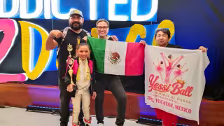 ¡Orgullo yucateco! Bailarina de Tekax arrasa en competencia internacional en Colombia