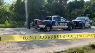 Hallan un cuerpo embolsado en la  Región 247 de Cancún