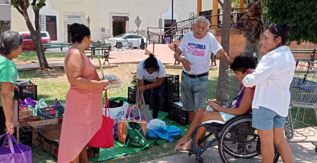 Vecinos de La Ermita recibieron despensas provenientes del PAN