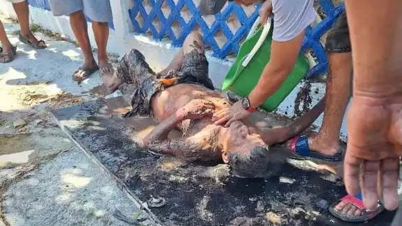 Abuelito es encontrado vivo, luego de algunas horas desaparecido en Chicxulub