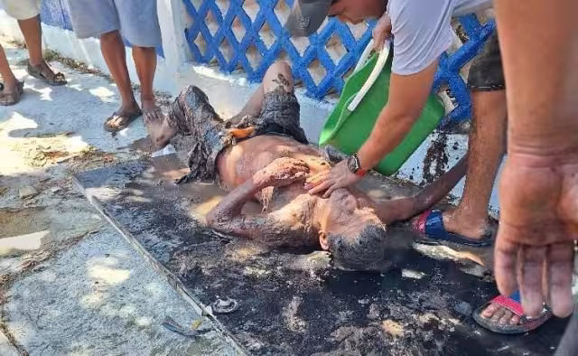 Abuelito es encontrado vivo, luego de algunas horas desaparecido en Chicxulub